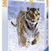 Ravensburger Puzzle 500 pc Tiger in the snow 3