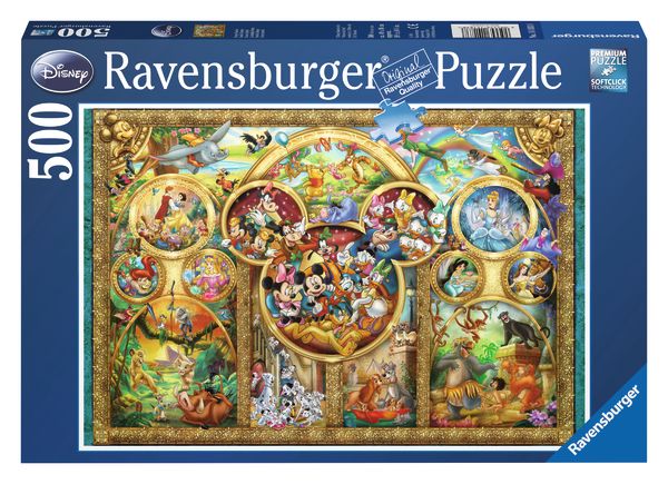 Ravensburger Puzzle 500 pc Disney Family 1