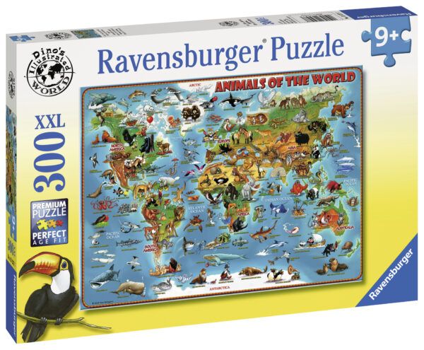 Ravensburger Puzzle 300 pc Animals of the World 1