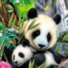Ravensburger Puzzle 300 pc Cuddling Pandas 5