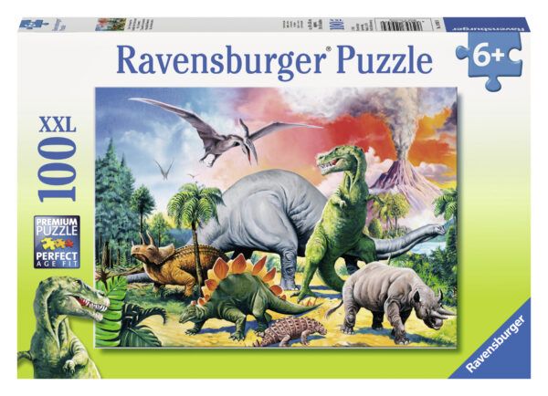 Ravensburger Puzzle 100 pc Dinosaurs 1