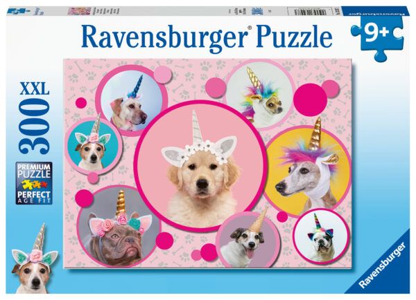 Ravensburger Puzzle 300pc Unicorn Dogs 1