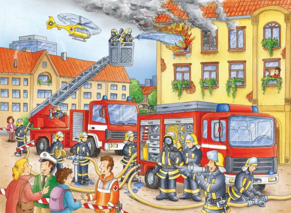 Ravensburger Puzzle 100 pc Fire Brigade 1