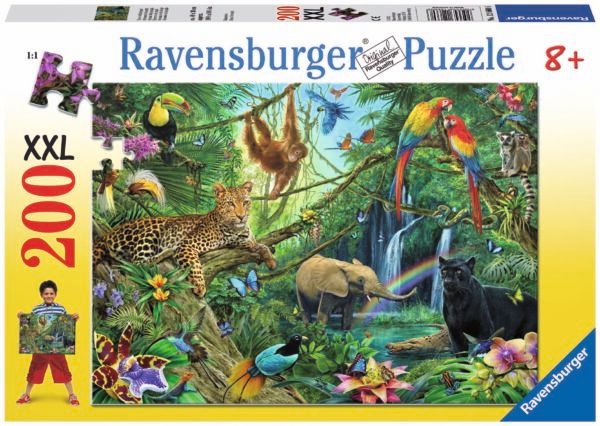 Ravensburger Puzzle 200 pc Animals in the Jungle 1