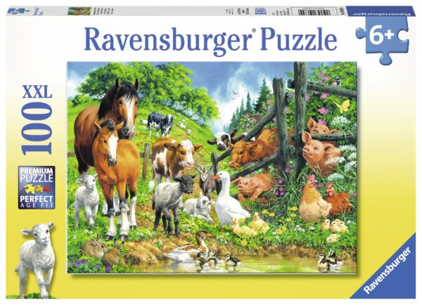 Ravensburger Puzzle 100 pc Animal Get Together 1