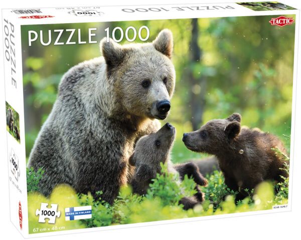 Tactic Puzzle 1000 pc Bear Family 1