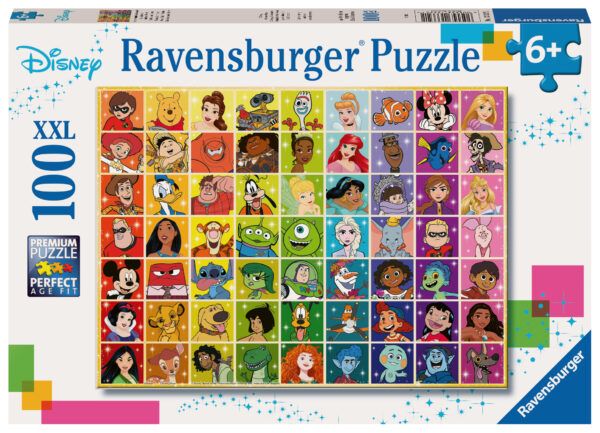 Ravensburger Puzzle 100 pc Disney multiple characters 1