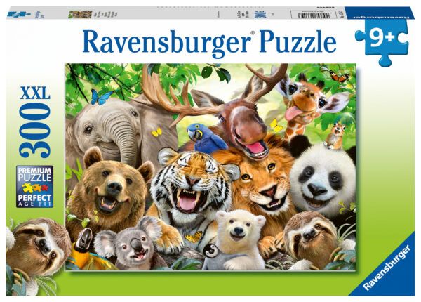 Ravensburger Puzzle 300 pc Exotic Animal Selfie 1