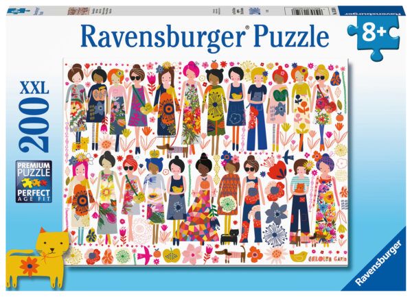 Ravensburger Puzzle 200 pc Flowers and Friends 1