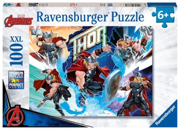 Ravensburger puzzle 100 pc The Mighty Avenger Thor 1