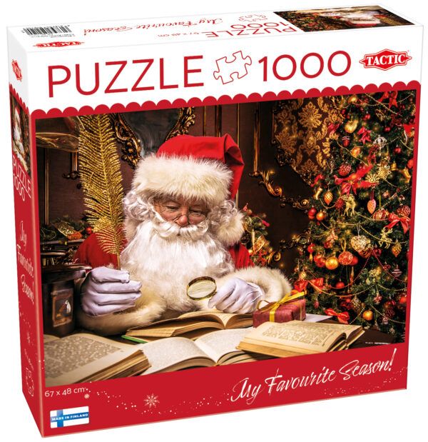Tactic Puzzle 1000 pc Santa Claus in Lapland 1