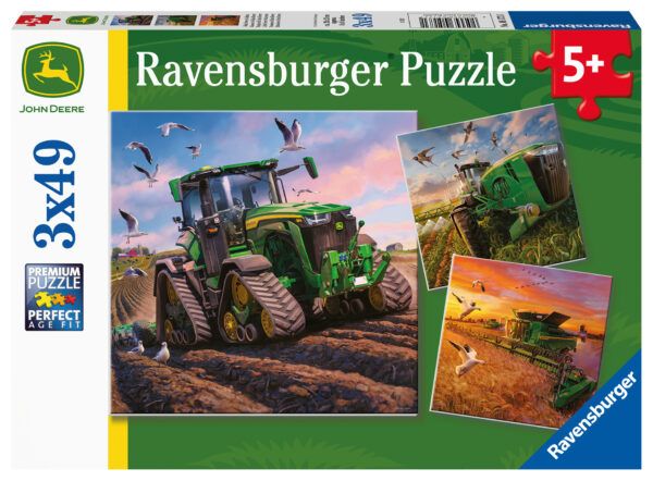 Ravensburger Puzzle 3x49 pc John Deere Season 1