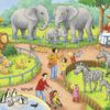 Ravensburger Puzzle 2x24 pc A Day at the Zoo 5