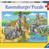 Ravensburger Puzzle 2x24 pc Welcome to the Zoo 3