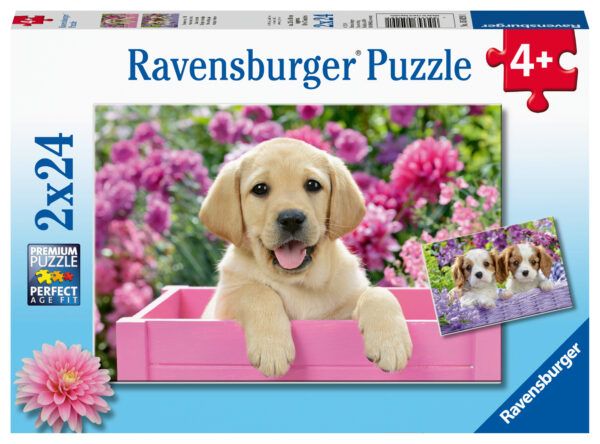 Ravensburger Puzzle 2x24 pc Furry Friends 1