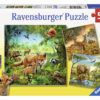 Ravensburger Puzzle 3x49 pc World Animals 3