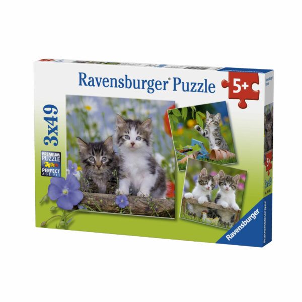 Ravensburger Puzzle 3x49 pc Kittens 1