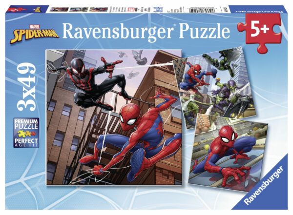 Ravensburger Puzzle 3x49 pc Spider-Man 1