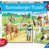 Ravensburger Puzzle 3x49 pc Horses 3