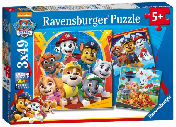 Ravensburger Puzzle 3x49 pc Paw Patrol 1