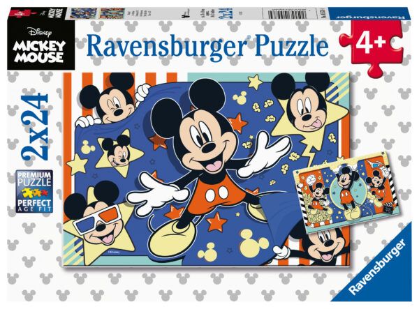Ravensburger Puzzle 2x24 pc Mickey Mouse 1