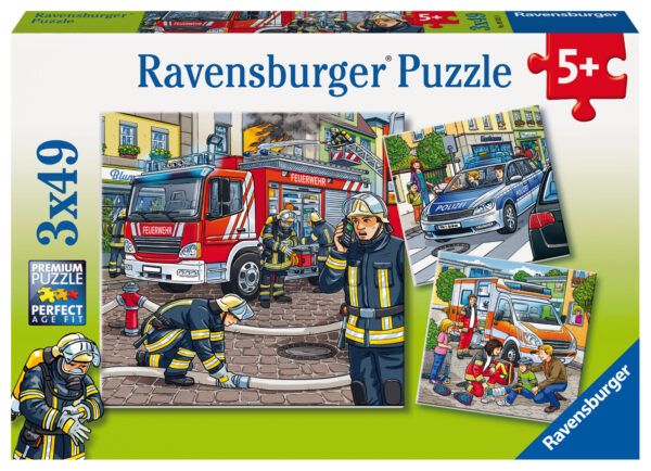 Ravensburger Puzzle 3x49 pc Rescue Service 1