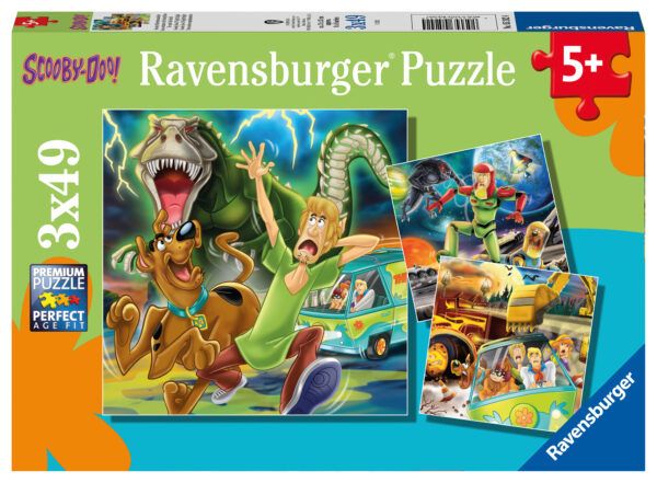 Ravenburgeri Puzzle 3x49 pc Scooby Doo 1