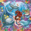 Ravensburger Puzzle 3x49 pc Enchanting Mermaids 9
