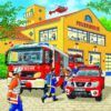 Ravensburger Puzzle 3x49 pc Fire Brigade Run 9