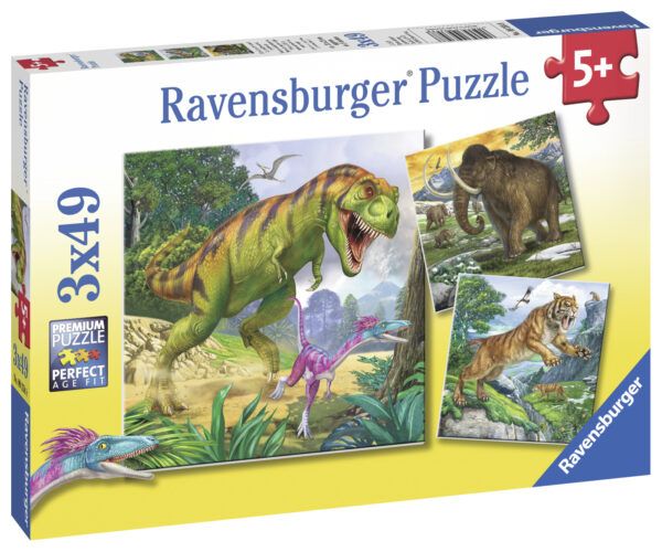 Ravensburger Puzzle 3x49 pc The Ancient Ruler 1