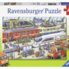Ravensburger Puzzle 2x24 pc Busy Train Station 3