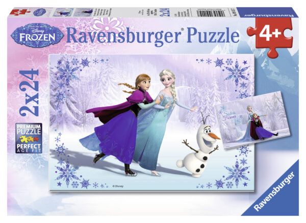 Ravensburger Puzzle 2x24 pc Disney Frozen 1