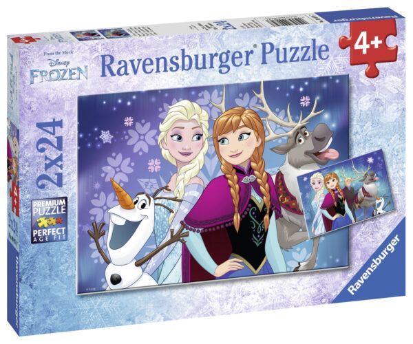 Ravensburger Puzzle 2x24 pc Disney Frozen 1