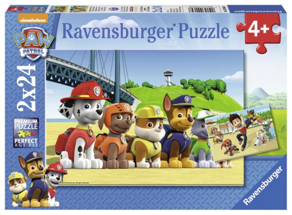 Ravensburger Puzzle 2x24 pc Paw Patrol 1