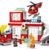 LEGO DUPLO Fire Station & Helicopter 7