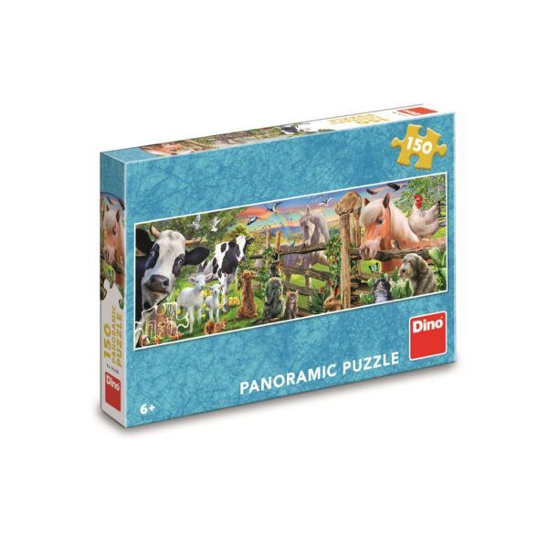 Dino panoramic puzzle 150 pcs Farm 1