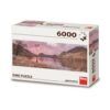 Dino Panoramic Puzzle 6000 pc Lake in the Mountains 3