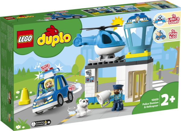 LEGO DUPLO Police Station & Helicopter 1