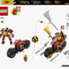 LEGO Ninjago Kai’s Mech Rider EVO 13
