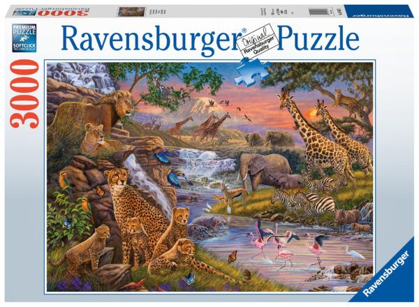 Ravensburger Puzzle 3000 pc Animal Kingdom 1