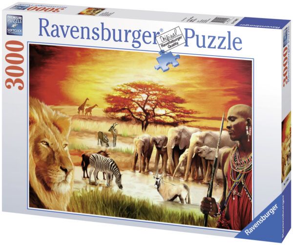 Ravensburger Puzzle 3000 pc Savannah Animals 1