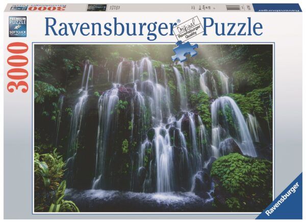 Ravensburger Puzzle 3000 pc Waterfall in Bali 1