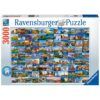 Ravensburger Puzzle 3000 pc 99 Beautiful Places in Europe 3