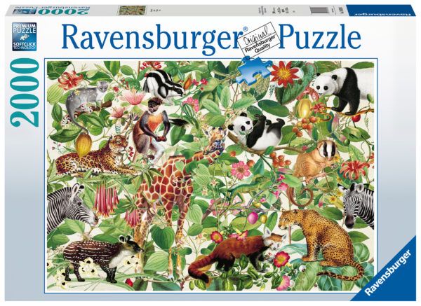 Ravensburger Puzzle 2000 pc Jungle 1