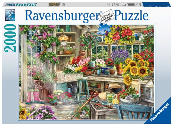 Ravensburger Puzzle 2000 pc Gardener's Paradise 1