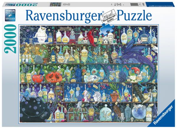 Ravensburger Puzzle 2000 pc Poisons and Potions 1
