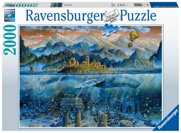 Ravensburger Puzzle 2000 pc Wisdom Whale 1