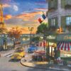 Ravensburger Puzzle 2000 pc of Paris Sunset 5