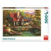 Dino Puzzle 500 pc Cottage near the lake 5