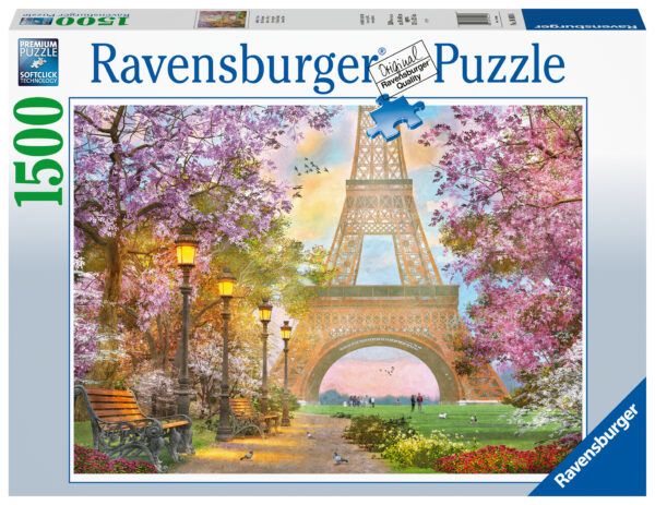 Ravensburger Puzzle 1500 pc Paris Romance 1
